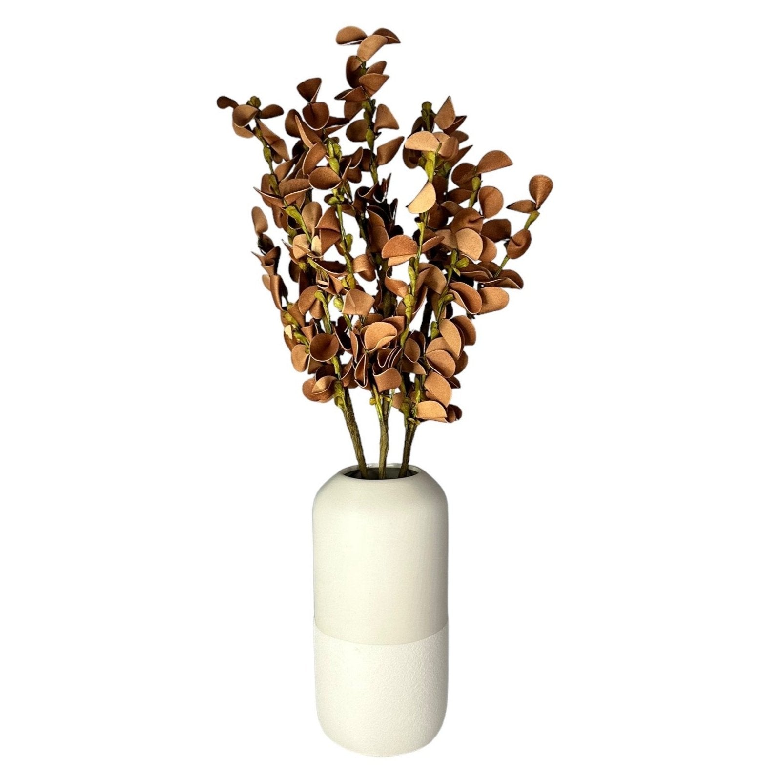 White Matte Ceramic Vase